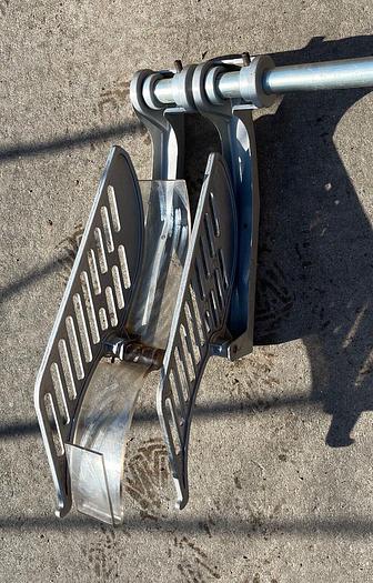 Used Unbranded Table Saw Guard for 10" Unisaw Blade w/ Mounting Post & Bracket (6031)