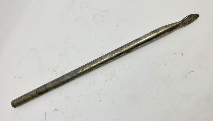 Used Metal Spinning Tool Flat Oval Working Head (101207)