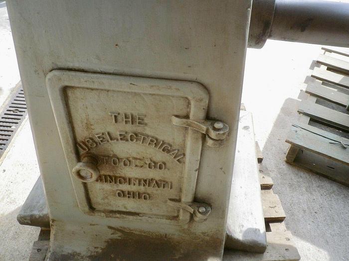 Used 7.5hp US hd 18 Inch Disc Sander Rotary Grinder 1150 / 950 rpm Buffer Polisher