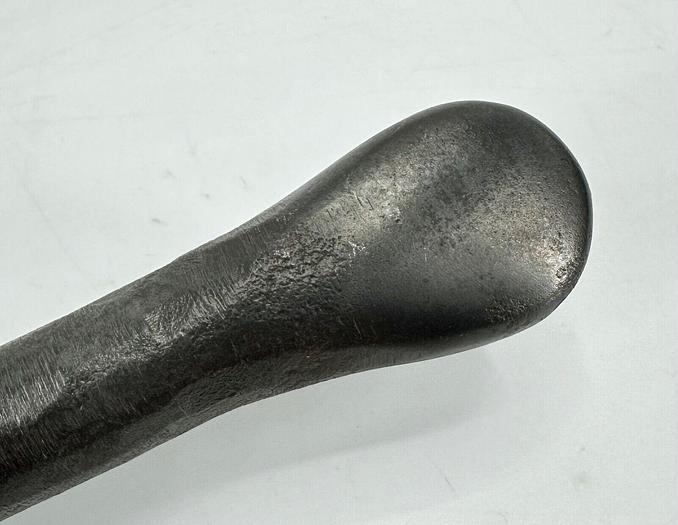 Used Metal  Spinning Tool with Rounded, Flattened 9" x 5/8" w/1" tip (5905)
