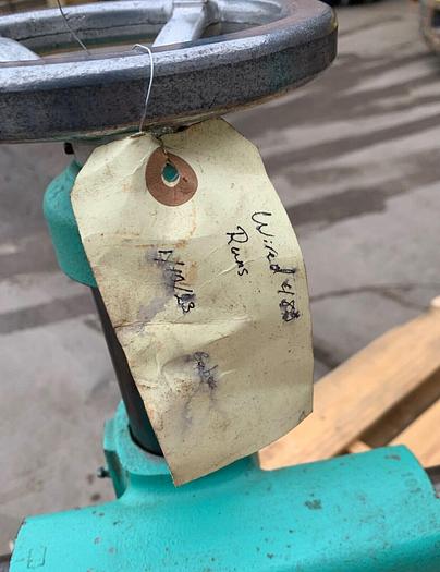 Used Forest City Tools Co # 15710 3 Roll Power Feeder Wired 480 3ph  (5025)