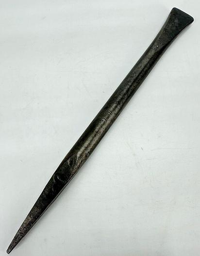 Used Metal  Spinning Tool w/ 1" Wide Flattened Tip 11" x 5/8"  (5908)