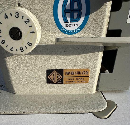 Used Seiko BBW-8BLC-BTFL-CD-DS Industrial Walking Foot Sewing Machine (5773)