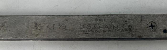 Used US Chains Co Bar for Chain Mortiser 3/8" W x 1-1/2" L (101966)