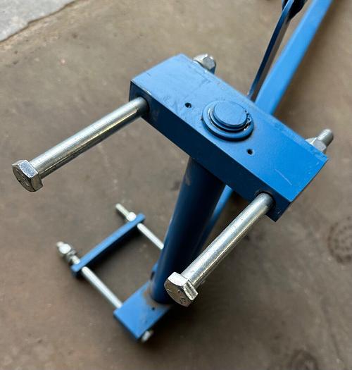 Used Gorbel # 55048 Free Standing Jib Crane 50# Capacity  (5280)