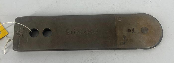 Used WM H Fields Bar for Chain Mortiser 1/4" W x 3" L x 4" Depth (101974)