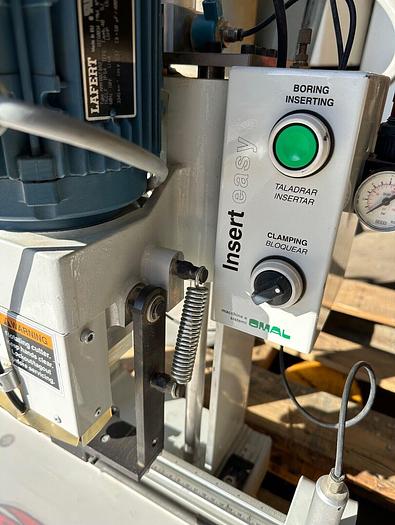 Used Omal Easy Insert (2004 yr) Hinge Boring / Insertion Machine 1ph 110V (5774)