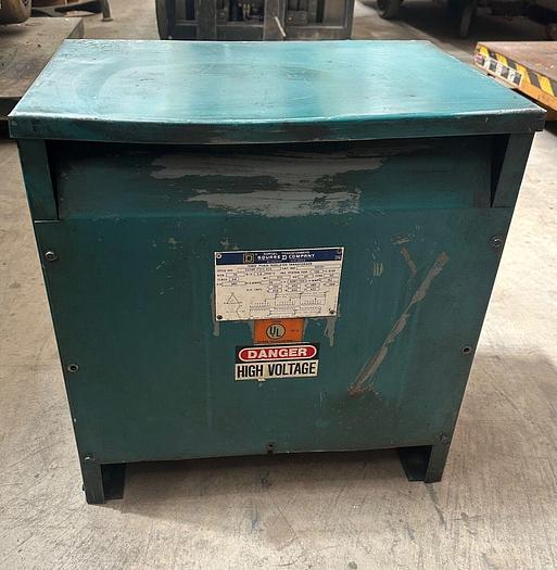 Used Square D 30 KVA Transformer 480/208/120 V (5358)