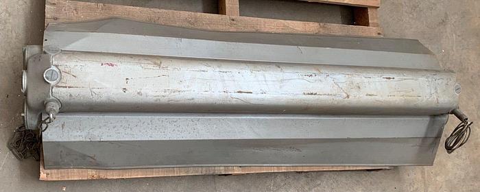 Used Appleton A-1174 2 Bulb Fluorescent Spray Booth Explosion Proof Light Fixture