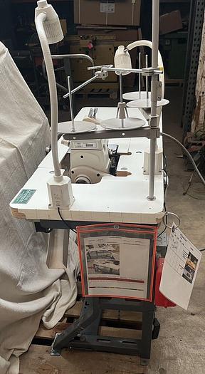 Used Juki Overlock Serger MO-6704S 1 Needle, 3 Thread w/ Table and Motor (6093)