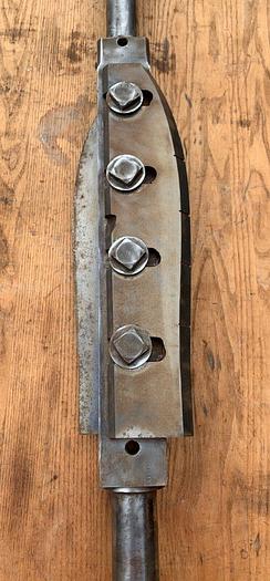 Used McKnight Seat Scooper Knives & Shaft SET (101612)