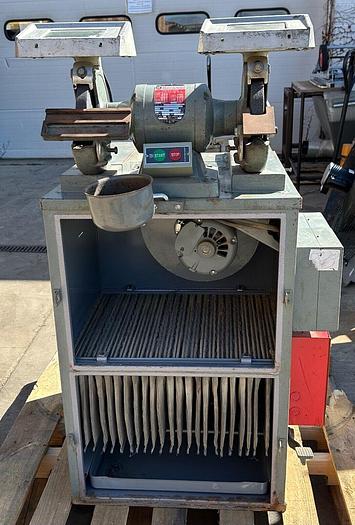 Used Rockwell 1/2 hp Grinder 23-200 + Torit 64 Dust Collector 3/4 hp w/ Brake (5910)