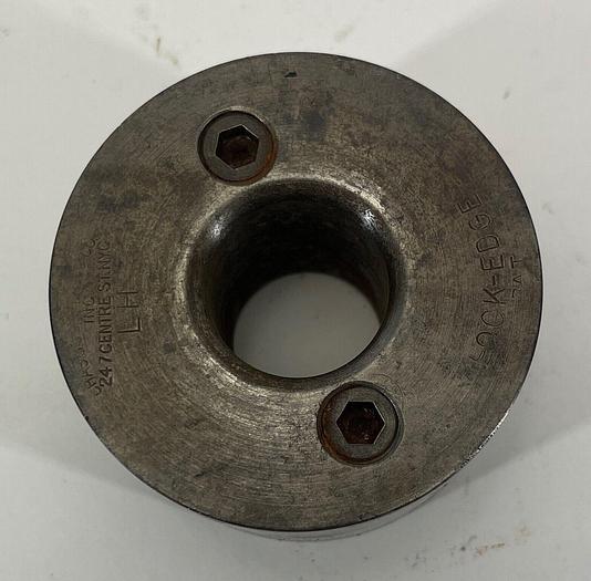 Used Chas Schmidt Lock Edge Shaper Safety Collar 3", 1-1/8" Bore, LH (6413)