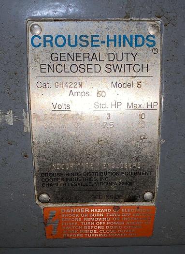 Used Broker Electric 30kva Transformer 580V Pri 200V Sec (101651)