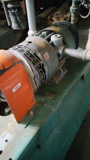 Used Gast vacuum pump 80 gallon tank high flow volume for bag press