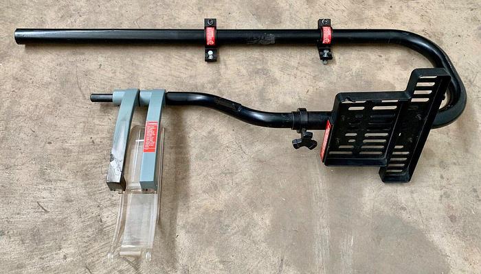 Used Delta # 34-976 Deluxe Uniguard Table Saw Blade Guard  (101461)