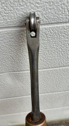 Used Metal Spinning Beading Tool ~ 19" Length 1" Wheel ~ (5803)