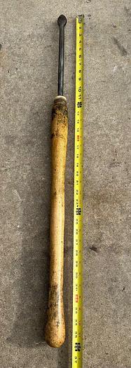 Used Metal Spinning Tool ~ Pointed Duckbill ~ 36" Length ~ 2" Head (5786)