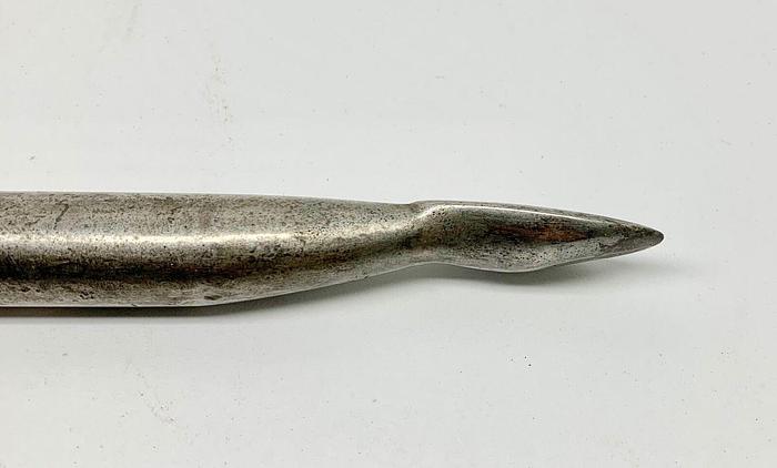 Used Metal Spinning Tool Flat Oval Working Head (101207)