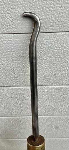 Used Metal Hook Spinning Tool ~ 27" Length~ (5789)