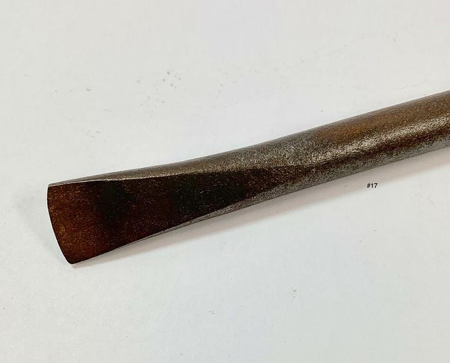 Used Metal Spinning Tool 3/4" Flattened Tip End  10 1/2" x 1/2" (101256)