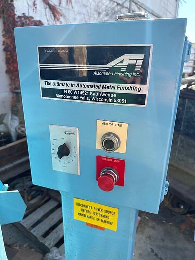 Automated Finishing Inc 3cf Industrial Vibratory Feed Bowl 5B3 Dual (6357) NEW