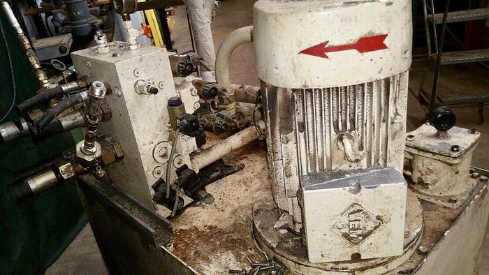 Used 15hp Hydraulic Pump Tank Control Breitenbach Reservoir Vickers VEM Hydrotechnik