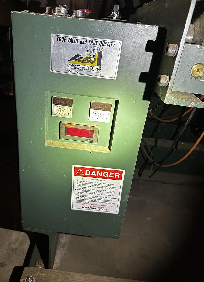 Used Goodspeed Chair Seat Sander 3ph Dual Voltage 220/440
