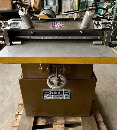 Used Ritter R-850 Boring Machine 230V ~ 3ph ~ 13 Spindles  (6337)