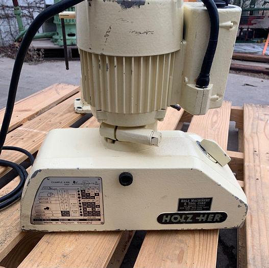 Used Holz Her # ET117 3 Roll Power Feeder Wired 480 3ph  (5024)
