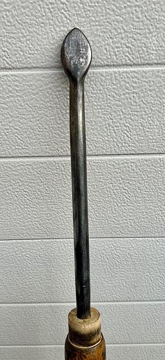 Used Metal Spinning Tool ~ Pointed Duckbill ~ 36" Length ~ 2" Head (5786)