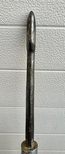Used Metal Planishing Spinning Tool ~ 36" Length 3" Tip ~  (5790)