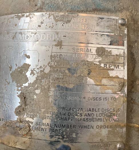 Used Blacks Brother 32" Roll Coater 3ph 5hp 230/460V (101008)