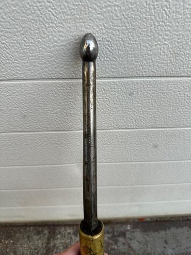 Used Metal Planishing Spinning Tool ~ 25" Length - Tip 1" ~ (5800)