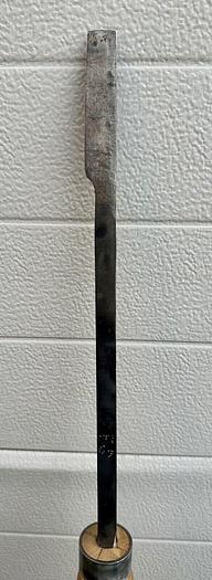 Used Metal Spinning Trimming Tool ~ 38" Length - Tip 5/8" x 5/16" ~ (5784)