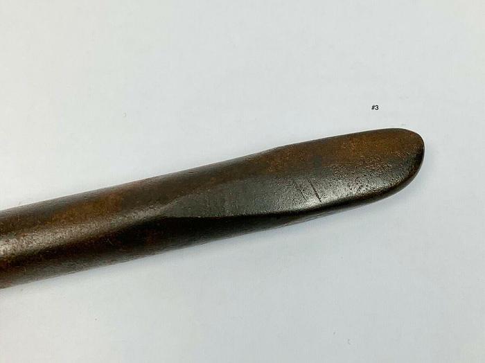 Used Metal  Spinning Tool Dual Fattened Tip End 9 1/2" x 1/2" (101244)