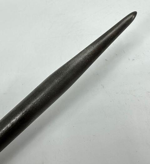Used Metal Spinning Tool w/ 3/4" Wide Flattened Tip 10 1/4" x 1/2"  (5909)