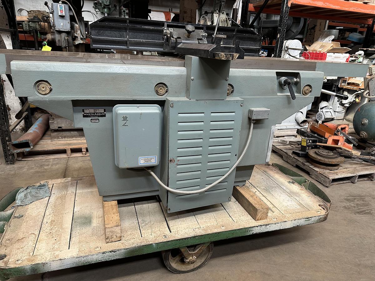 Used Delta Invicta # 37-420 Planer 3ph 230/460