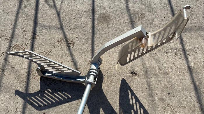 Used Unbranded Table Saw Guard for 10" Unisaw Blade w/ Mounting Post & Bracket (6031)