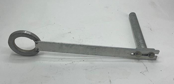 Used Delta/Rockwell? Shaper Cutter Ring Guard 2-3/8" Dia 13-9/16" Bar Length (6504)