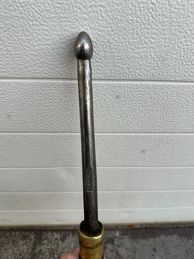 Used Metal Planishing Spinning Tool ~ 25" Length - Tip 1" ~ (5800)