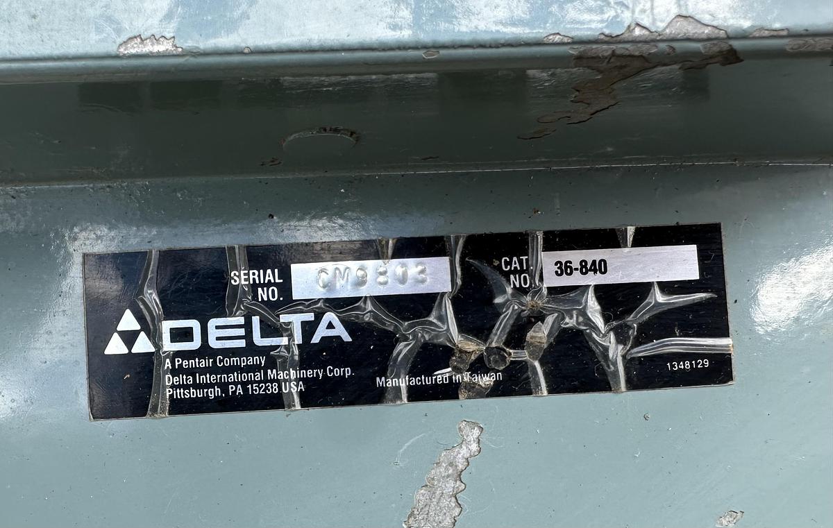 Used Delta 36-840 Power Feeder 8 Sp ~ 1hp ~ 3ph