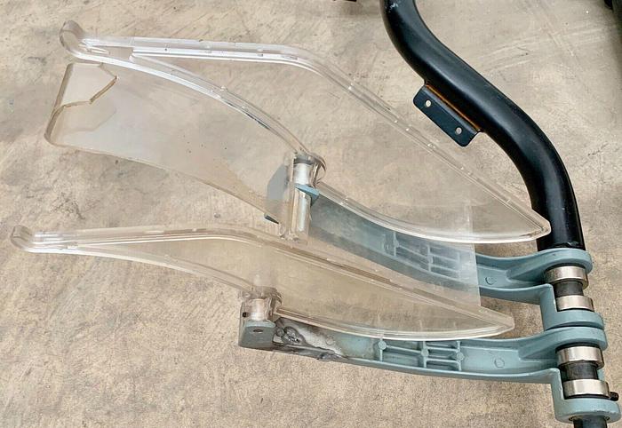 Used Delta # 34-976 Deluxe Uniguard Table Saw Blade Guard  (101461)