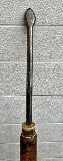 Used Metal Spinning Tool ~ Pointed Duckbill ~ 36" Length ~ 2" Head (5786)
