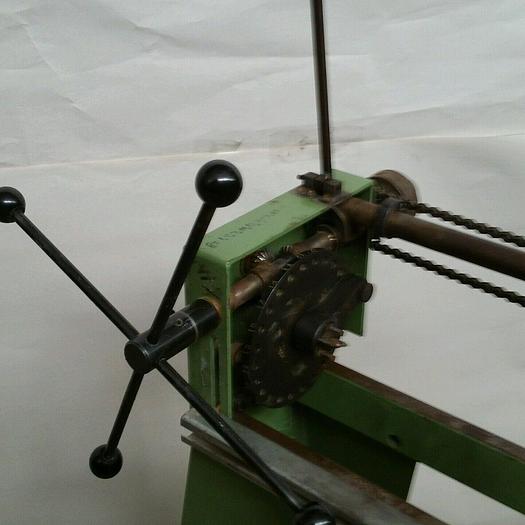Used Killinger rope twist fluting machine