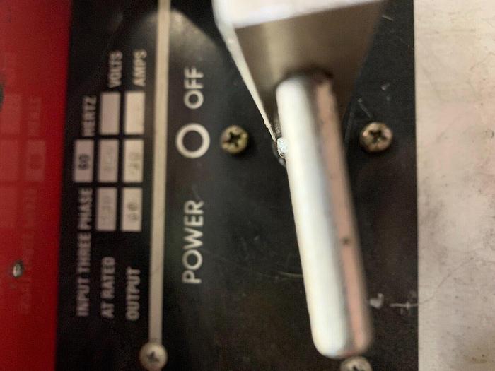 Used Lincoln Idealarc Digital Mig Welder CV-300 w/ Linde feeder # MIG-35 (101560)