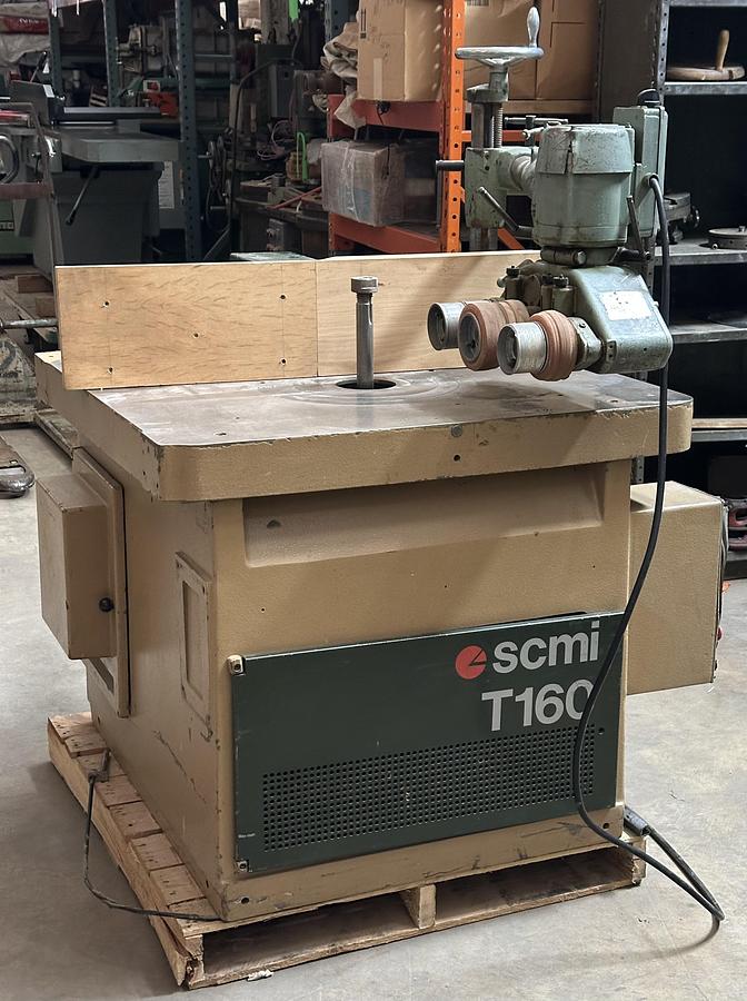 Used SCMI T-160 Shaper 3ph, 220V, 7.5 hp w/ 1 1/4Spindle