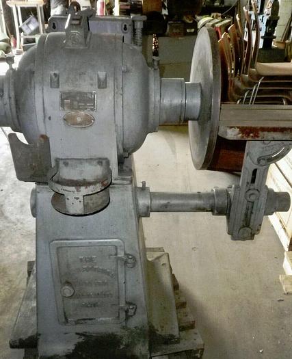Used 7.5hp US hd 18 Inch Disc Sander Rotary Grinder 1150 / 950 rpm Buffer Polisher