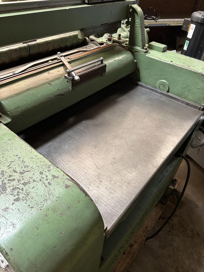 Used Buss 4L 30" Planer w/ Grinder & Jointer 220/440V 3ph