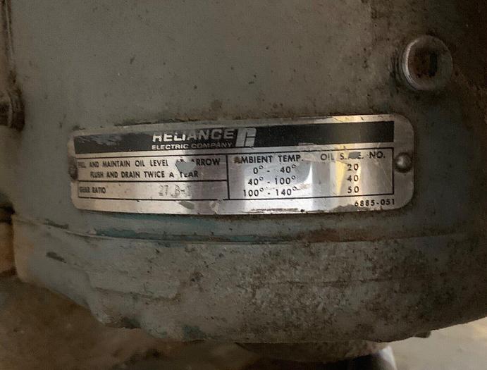 Used Blacks Brother 32" Roll Coater 3ph 5hp 230/460V (101008)